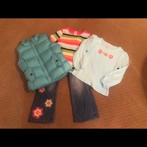 Gymboree Girls Clothing Lot Size 5/6 assorted